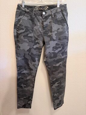 🐩🐩🐩BOGOHO🐩🐩🐩Seven7 Gray Camouflage Utility Pants-8